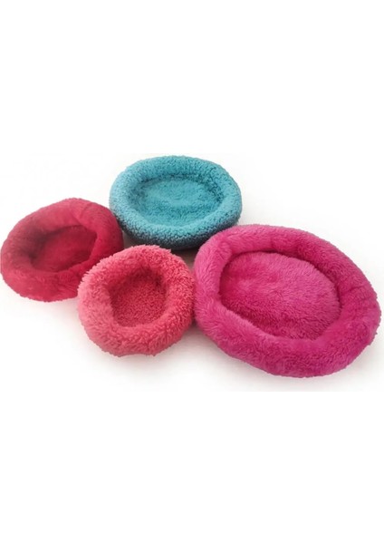 Açık Pembe L Tarzı 2021 Hamster Mat Arctic Kadife Sıcak Yuvarlak Şekil Yastık Tavşan Papağan Petits Için Pet Yuva Pedi Animaux Hamster Aksesuarları (Yurt Dışından) fırsatları