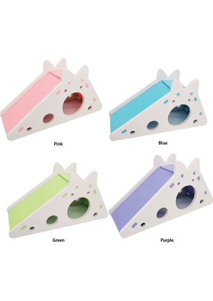 Pembe Tarzı Ahşap Hamster Evi Hamster Slayt Montajlı Oyun Oyuncak Evcil Hayvanlar Sıçan Lla Ev Merdiveni + Slayt Küçük Hayvanlar Dıy Kafes Aksesuarları (Yurt Dışından) modelleri