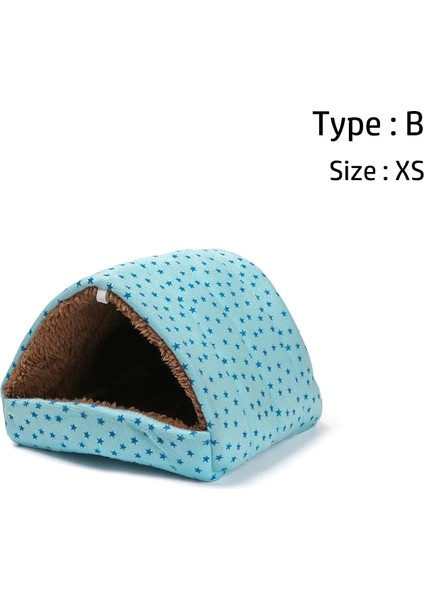 B-Xs Stili 1 Adet Mini Yumuşak Hayvan Hamak Yuva Gelincik Tavşan Kobay Sıçan Hamster Fareler Yatak Oyuncak Isıtıcı Yastık Ev Mağara Evcil Malzemeleri (Yurt Dışından)