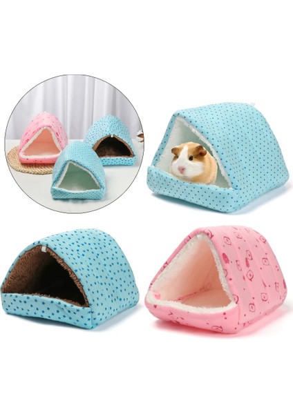 B-Xs Stili 1 Adet Mini Yumuşak Hayvan Hamak Yuva Gelincik Tavşan Kobay Sıçan Hamster Fareler Yatak Oyuncak Isıtıcı Yastık Ev Mağara Evcil Malzemeleri (Yurt Dışından) indirimleri
