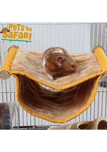 Sarı Stil L Beden Yumuşak Hamster Evi Uyku Yuvası Kobay Hamak Kafesi Aksesuarları Sıçanlar Için Yatak Çift Katmanlı Yatak Sevimli Sıcak Küçük Pet Malzemeleri (Yurt Dışından) fiyatları