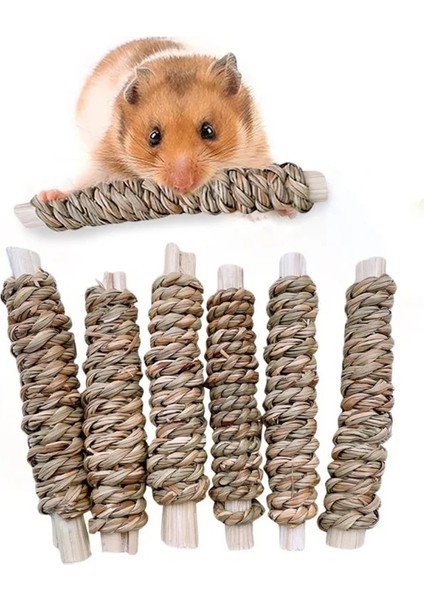 11CM 2 Adet Tarzı Küçük Hayvanlar Chew Oyuncaklar Tatlı Bambu Ahşap Diş Molar Oyuncak Sincap Hamster Tavşan Gine Piglla Aperatifler Için Davranır (Yurt Dışından) fiyatları