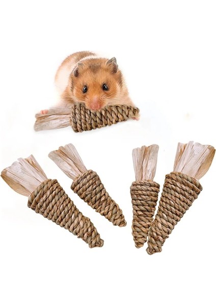 11CM 2 Adet Tarzı Küçük Hayvanlar Chew Oyuncaklar Tatlı Bambu Ahşap Diş Molar Oyuncak Sincap Hamster Tavşan Gine Piglla Aperatifler Için Davranır (Yurt Dışından) modelleri