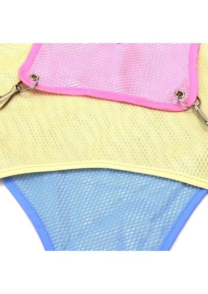 Pembe Tarzı M Beden Pet Hamster Hamak Yaz Nefes Örgü Yatak Lla Gine Tavşanı Samll Evcil Hayvanlar Salıncak Oyuncaklar Yavru Kedi Hommock Hamster Evi (Yurt Dışından)