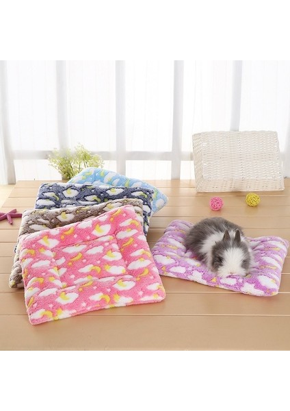 Rastgele Stil M Beden Küçük Hayvan Kobay Hamster Yatak Ev Kış Sıcak Sincap Kirpi Tavşan Lla Yatak Mat Evi Yuva Hamster Aksesuarları (Yurt Dışından) indirimleri