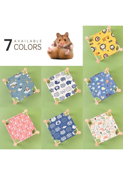 Yedek Bez 6 Tarzı S Beden Hamster Yuva Kobay Hamster Yaz Nefes Ahşap Yatak Lla Tavşan Yuva Pet Gelincik Hamster Aksesuarları Için Kobay Hamak (Yurt Dışından) modelleri