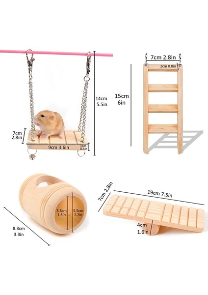 D Stili 4 Tip Evcil Hayvan Oyuncak Hamster Oyuncak Aksesuarları, Kaymaz Oluk Tasarımı, Küçük Hayvanlar Sincaplar Gerbils Fareler Cüceler Sıçanlar, Dinlen ve Oyna (Yurt Dışından) modelleri