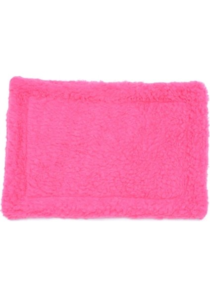 Bir Stil Peluş Küçük Pet Kobay Hamster Yatak Ev Kış Sıcak Sincap Kirpi Tavşan Yatak Yastık Mat Evi Yuva Hamster Aksesuarları (Yurt Dışından) modelleri
