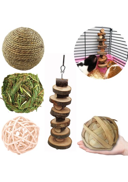 E Stili Pet Diş Taşlama Oyuncaklar Hamster Tavşan Ağaç Dalı Çim Topu Doğal Küçük Hayvan Çiğneme Oyuncak Tavşanlar Kuş Papağan Rattan Topu Oyna (Yurt Dışından) indirimleri