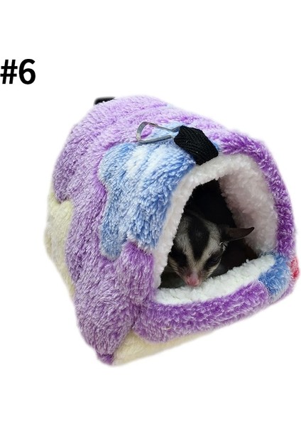 Açık Sarı Stil L 17X15CM Kobay Kafesi Büyük Yumuşak Flanel Hamster Aksesuarları Uyku Tulumu Tavşan Aksesuarları Için Jaula Conejo Küçük Pet Kafes Yuva (Yurt Dışından)