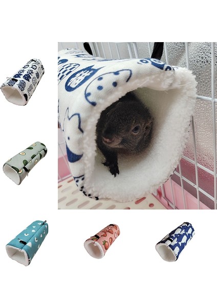 No.1 Tarzı M 27X12X12CM Hamster Kafesi Gelincik Tünel Hamak Sıçan Için Sıcak Hamster Tüp Oyuncak Asılı Yatak Kafesi Hamster Tavşan Kobay Küçük Hayvanlar (Yurt Dışından) fiyatları