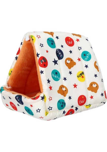 M-E Stili Tavşan Yumuşak Mini Kafes Sincap Pamuklu Mat Sıcak Mat Pet Aksesuarları Uyku Yatağı Kobay Yuvası Hamster Evi (Yurt Dışından)