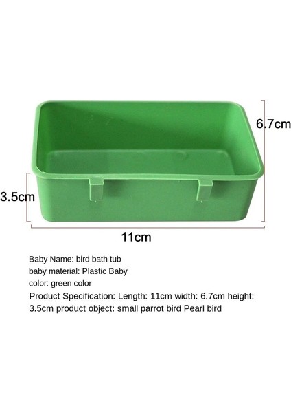 Küçük Kuş Plastik Duş Küvet Besleme Lavabo Kase Papağan Kaplan Şakayık Şakayık Adam Kuş Kafesi Dışarıda Sıkıca Asılı (Yurt Dışından) modelleri