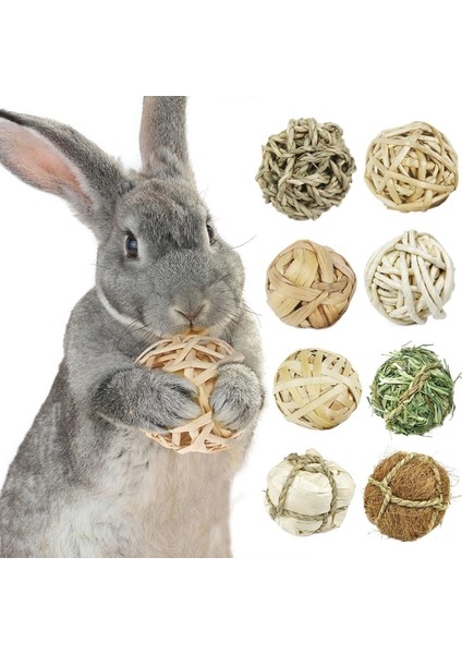 No.6 Tarzı Yeni 7cm Pet Çiğneme Oyuncak Doğal Rattan Topu Etkileşimli Oyuncaklar Tavşan Papağan Kediler Için Oyuncaklar Çiğnemek Küçük Hayvan Oyun Pet Aksesuarları (Yurt Dışından) fiyatları