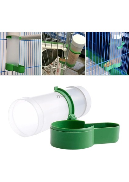 Aviary Cage Budgie Lovebirds Için Pet Kuş Tiryakisi Gıda Besleyici Waterer Klip (Yurt Dışından)