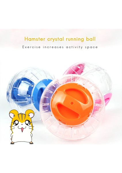 Mavi Stil Plastik Pet Yuvarlak Top Hayvan Hamster Fare Oyuncak Şeffaf Hamster Topu Köpek Özel Oyuncak Topu Küçük Hayvanlar Kafes Aksesuarları (Yurt Dışından) fırsatları