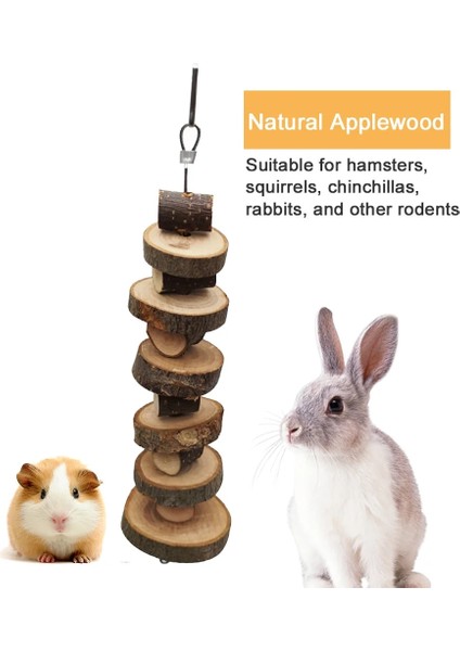 Ağaç Tüpü 20CM Tarzı Ahşap Asılı Egzersiz Lla Pet Malzemeleri Hamster Tavşan Kafesi Aksesuarları Için Çiğneme Oyuncak Gine Domuzları El Yapımı Diş Taşlama (Yurt Dışından) indirimleri