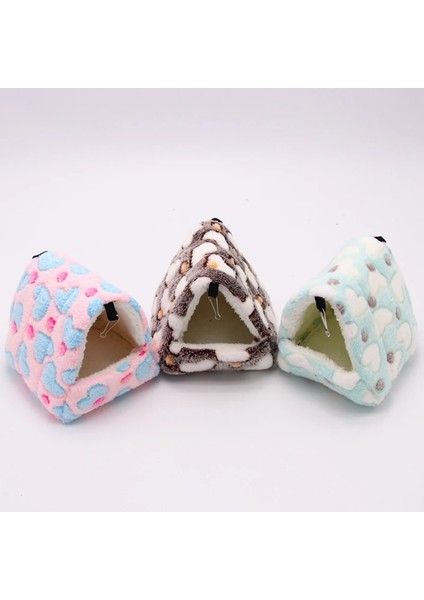 Pembe Tarzı 14X12CM Pet Yatak Yumuşak Flanel Kobay Yatak Hamster Tavşan Aksesuarları Için Uyku Tulumu Jaula Conejo Küçük Pet Kafes Yuva Yatak Yastık (Yurt Dışından) indirimleri