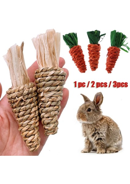 1 Adet Havuç-S Tarzı Pet Oyuncaklar Havuç Şekilli Tavşan Hamster Chew Bite Oyuncaklar Kobay Diş Temizleme Oyuncaklar Molar Su Bitkileri Oyuncaklar (Yurt Dışından)