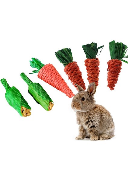 1 Adet Havuç-S Tarzı Pet Oyuncaklar Havuç Şekilli Tavşan Hamster Chew Bite Oyuncaklar Kobay Diş Temizleme Oyuncaklar Molar Su Bitkileri Oyuncaklar (Yurt Dışından)