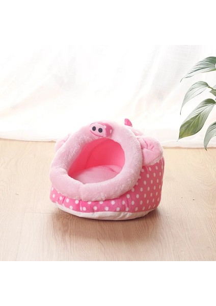 Küçük Pembe Domuz Stili Xl Beden Evcil Hayvan Evi Kobay Gelincikleri Hamster Kirpi Tavşanlar Sıçanlar Süper Sıcak Hamster Kafesi Aksesuarları Yüksek Li Küçük Hayvan Yatağı (Yurt Dışından)