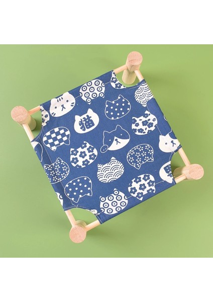 No.3 Tarzı S Beden Hamster Yuva Kobay Hamster Yaz Nefes Ahşap Yatak Lla Tavşan Yuva Pet Gelincik Hamster Aksesuarları Için Kobay Hamak (Yurt Dışından)