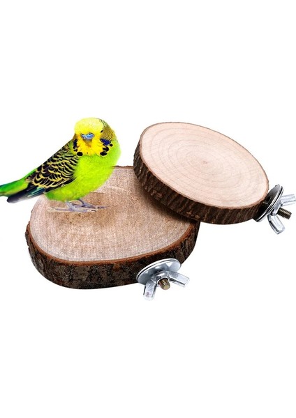 13X4.5CM Tarzı Papağan Evcil Kuş Hamster Sıçrama Tahtası Istasyonu Çiğneme Oyuncağı Ahşap Asılı Salıncak Kuş Kafesi Muhabbet Kuşu Papağan Kafesi Aksesuarları (Yurt Dışından) fiyatları