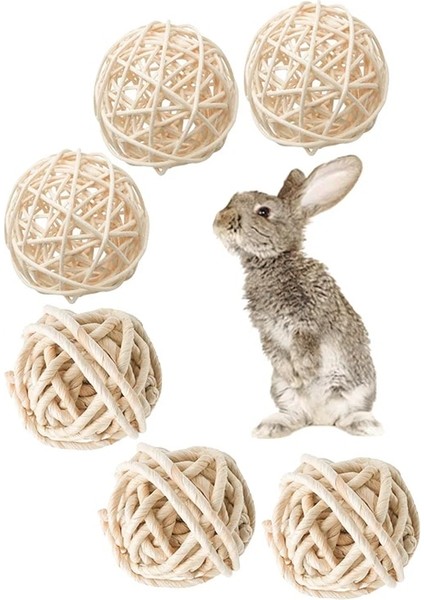 Q8920-5C Stili Yeni Et Diş Taşlama Oyuncaklar Hamster Tavşan Ağaç Dalı Çim Topu Doğal Küçük Hayvan Çiğneme Oyuncak Kuş Papağan Rattan Topu Oyna (Yurt Dışından) fiyatları