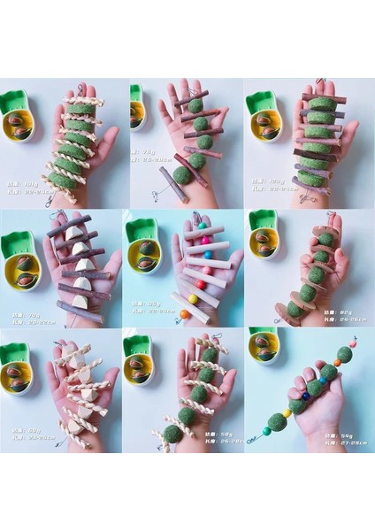 76G Stili Küçük Pet Chew Oyuncak Elma Ahşap Malzeme Diş Taşlama Oyuncaklar Hamster Lla Tavşan Hayvanlar Pet Kafes Kolye Tavşan Oyuncaklar (Yurt Dışından) fiyatları