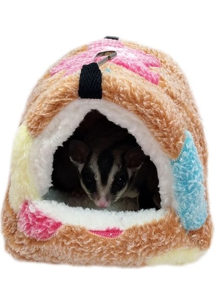 Ordu Yeşili Tarzı L Beden Hamster Kafesleri Yumuşak Flanel Kobay Yatak Hamster Tavşan Aksesuarları Için Uyku Tulumu Jaula Conejo Küçük Pet Kafes Yuva Yatağı (Yurt Dışından)
