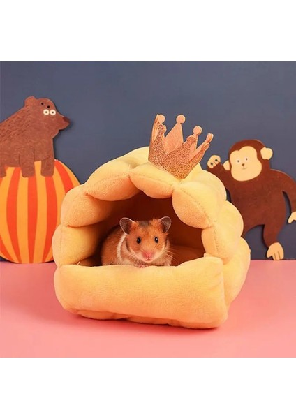 G Tarzı M Beden Hamster Evi Kobay Aksesuarları Pamuklu Ev Küçük Hayvan Yuvası Kış Sıcak Kemirgengine Pigrat Tavşan (Yurt Dışından) fırsatları