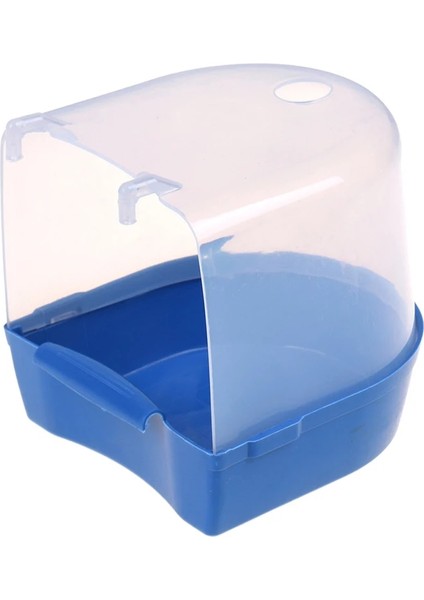 Mavi Stil 1 Adet Plastik Kuş Su Banyosu Kutusu Papağanlar Parakeet Asılı Kuş Banyosu Kafesi Küvet Kuş Banyosu Kuş Su Banyosu Küvet Pet Kuş Kase Yeni (Yurt Dışından)