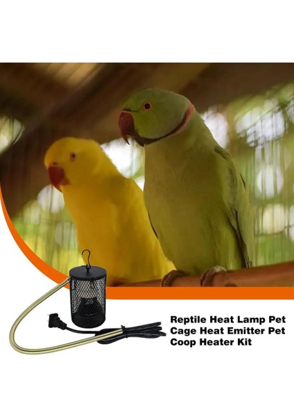 GB 100W Tarzı Papağan Sıcak Lamba Kaplumbağa Isıtma Lambası Kuş Kafesi Seramik Lamba Kapağı Kertenkele Sürüngen Kış Malzemeleri Kuş Isıtıcı (Yurt Dışından) modelleri
