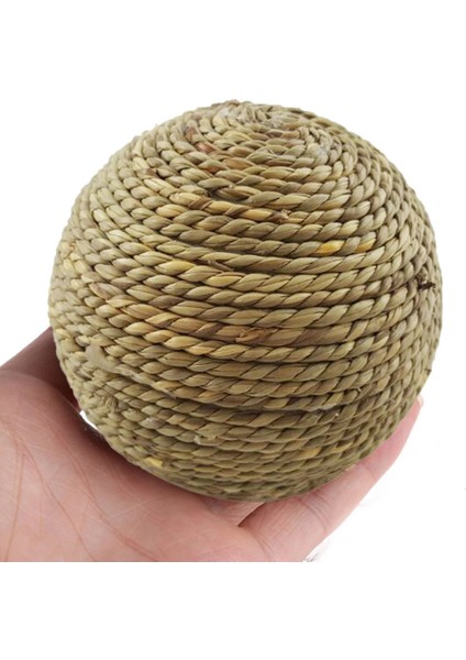 6cm Pet Chew Oyuncak Tavşan Doğal Çim Topu Tavşan Hamster Kobay Diş Temizleme Için Pet Malzemeleri Dro (Yurt Dışından) fırsatları