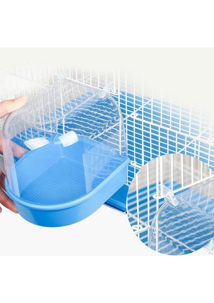 Açık Yeşil Tarzı 7 Renk Kuş Küvet Plastik Duş Odası Papağan Temizleme Aracı Asılı Kuş Banyosu Küvet Muhabbet Kuşu Su Veya Kum Banyosu Malzemeleri (Yurt Dışından) indirimleri