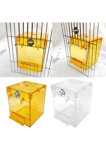 Sarı Stil Asılı Kuş Küvet Banyo Küp Papağan Banyo Duş Kutusu Kase Kafes Yıkama Alanı Temizleme Tımar Aksesuarları Kanarya Muhabbet Kuşu Için (Yurt Dışından) fiyatları