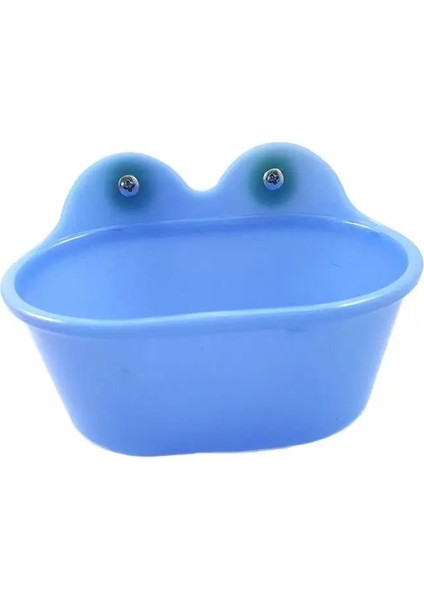 B Tarzı Banyo Papağan Kuş Su Küvet Pet Kuş Kafesi Parakeet Için Asılı Kase Papağanlar Birdbath U9M5 (Yurt Dışından)