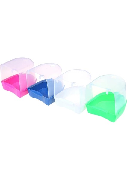 2 Adet Tarzı 1 Adet Plastik Kuş Su Banyosu Kutusu Papağanlar Parakeet Asılı Kuş Banyosu Kafesi Küvet Kuş Banyosu Kuş Su Banyosu Küvet Pet Kuş Kase Sıcak (Yurt Dışından) fırsatları