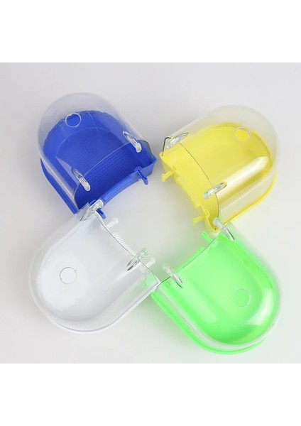 Açık Gri Tarzı Yeni Plastik Kuş Papağan Banyo Kutusu Kuş Duşu Muhabbet Kuşu Asılı Kuş Kafesleri Küvet Kuş Banyosu Kuş Su Küveti Pet Kuş Kasesi (Yurt Dışından) indirimleri