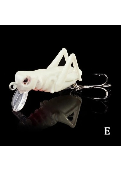 E Stili Lot 4.5cm 3g Çekirge Böcek Balıkçılık Lures Uçan Wobbler Cazibesi Sert Yem Gerçekçi Yapay Yem Bas Swimbait Pesca (Yurt Dışından)