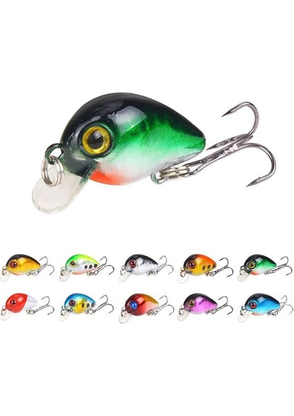 No.1 Tarzı Sert Yem 1 Adet Balıkçılık Lures Biyonik Mini Minnow Baitd Gözler Yapay Sert Yem Wobblers Crankbait Kanca Levrek Sazan Olta Takımı (Yurt Dışından) fiyatları
