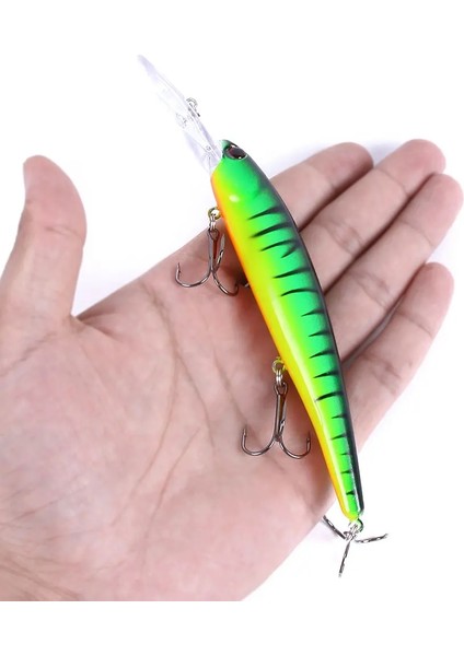 No.6 Tarzı 16CM 21G Minnow Balıkçılık Cazibesi Lazer Sert Yapay Yem 3D Gözler Balıkçılık Wobblers Pike Sazan Yemi Crankbaits Olta Takımı (Yurt Dışından) fiyatları