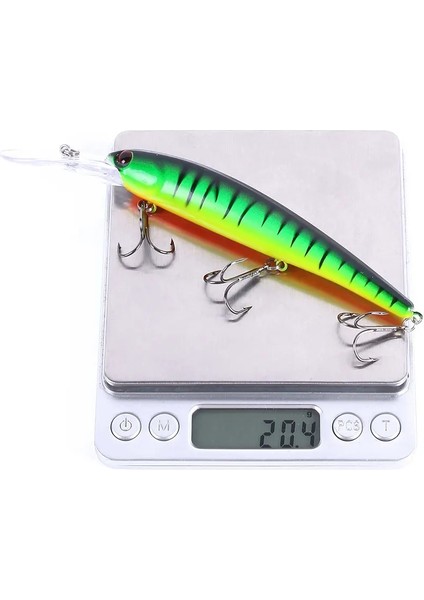 No.6 Tarzı 16CM 21G Minnow Balıkçılık Cazibesi Lazer Sert Yapay Yem 3D Gözler Balıkçılık Wobblers Pike Sazan Yemi Crankbaits Olta Takımı (Yurt Dışından) indirimleri