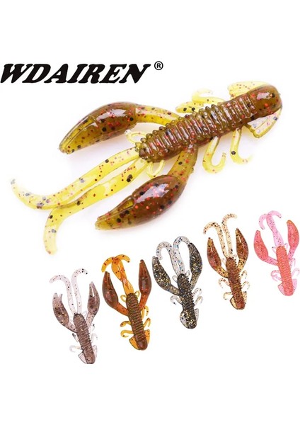 E Stili 5pcslot Kerevit Larva Yumuşak Silikon Yem 5cm 2g Jigs Wobbler Balık Kokusu Solucanlar Balıkçılık Lures Yapay Swimbait Bas Mücadelesi (Yurt Dışından) fırsatları