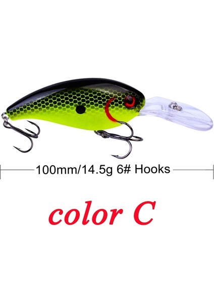 Renkli 5d Stili Poetryyı 10CG Jerkbait Minnow Balıkçılık Yemleryapay Sert Yem Pikebass Mini Balık Wobblers Pesca Crankbait Sazan Balıkçılık (Yurt Dışından) indirimleri