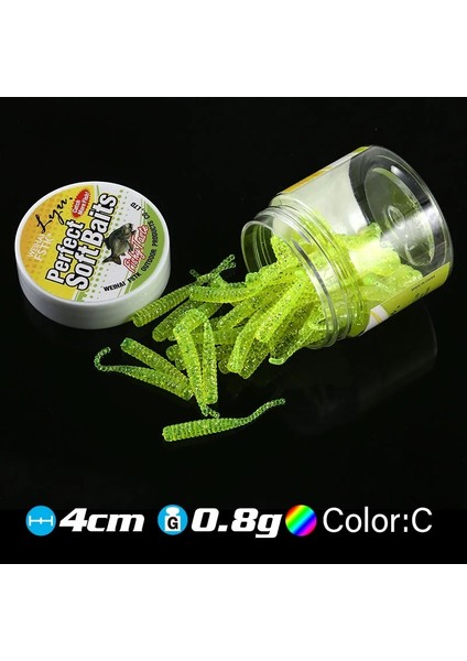 Renkc Stili Peynir Kokusu .3g 4cm Balıkçılık Cazibesi Mini Yumuşak Solucan Karides Jerkbait Balık Okyanus Kaya Cazibesi Bas Yumuşak Balık Kokusu Leurre Souple Yumuşak Yem (Yurt Dışından)