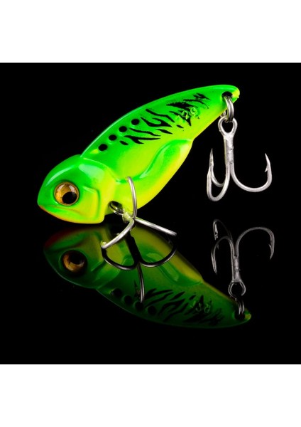 E-2 Kanca Stili 14G 1 Adet Metal Vıb Titreşim Yem Er Kaşık Balıkçılık Lures 5g 7g 10G 12G 14G Jigs Alabalık Kış Balıkçılık Sert Yemler Pesca ile Mücadele (Yurt Dışından)