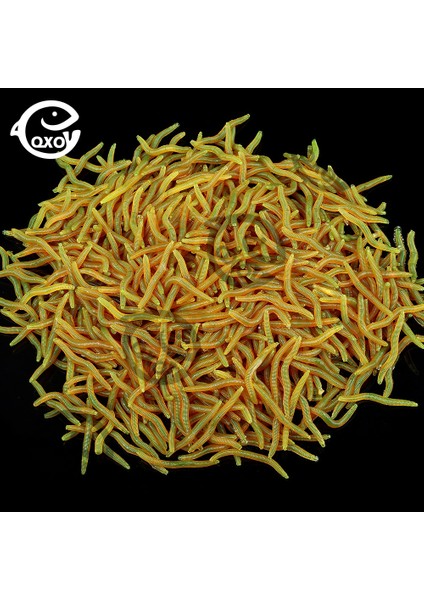 E Stili 50 Parça Qxo Balıkçılık Cazibesi Kokusu Karides Swimbait Kırmızı Solucan Yumuşak Silikon Yapay Yem Fishy Balıklar Için (Yurt Dışından) fırsatları