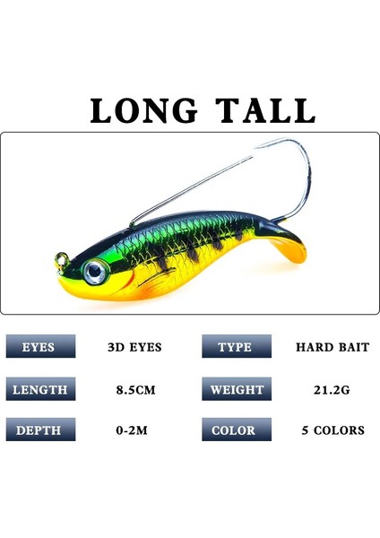 No.9 Tarzı Vıb Balıkçılık Cazibesi 8.5cm.2g Anti Çim Balıkçılık Wobbler Isca Yapay Yem Sert Lures Lazer Vücut Gerçekçi Balık Takımı (Yurt Dışından) indirimleri