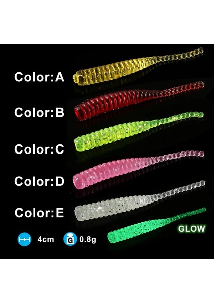 Renkc Stili Peynir Kokusu .3g 4cm Balıkçılık Cazibesi Mini Yumuşak Solucan Karides Jerkbait Balık Okyanus Kaya Cazibesi Bas Yumuşak Balık Kokusu Leurre Souple Yumuşak Yem (Yurt Dışından)